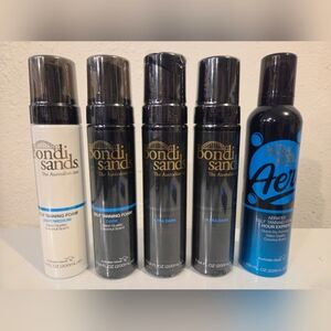 NEW Bondi Sands Self Tanning Foam Set 5 Bottles and 6 Application Mitts